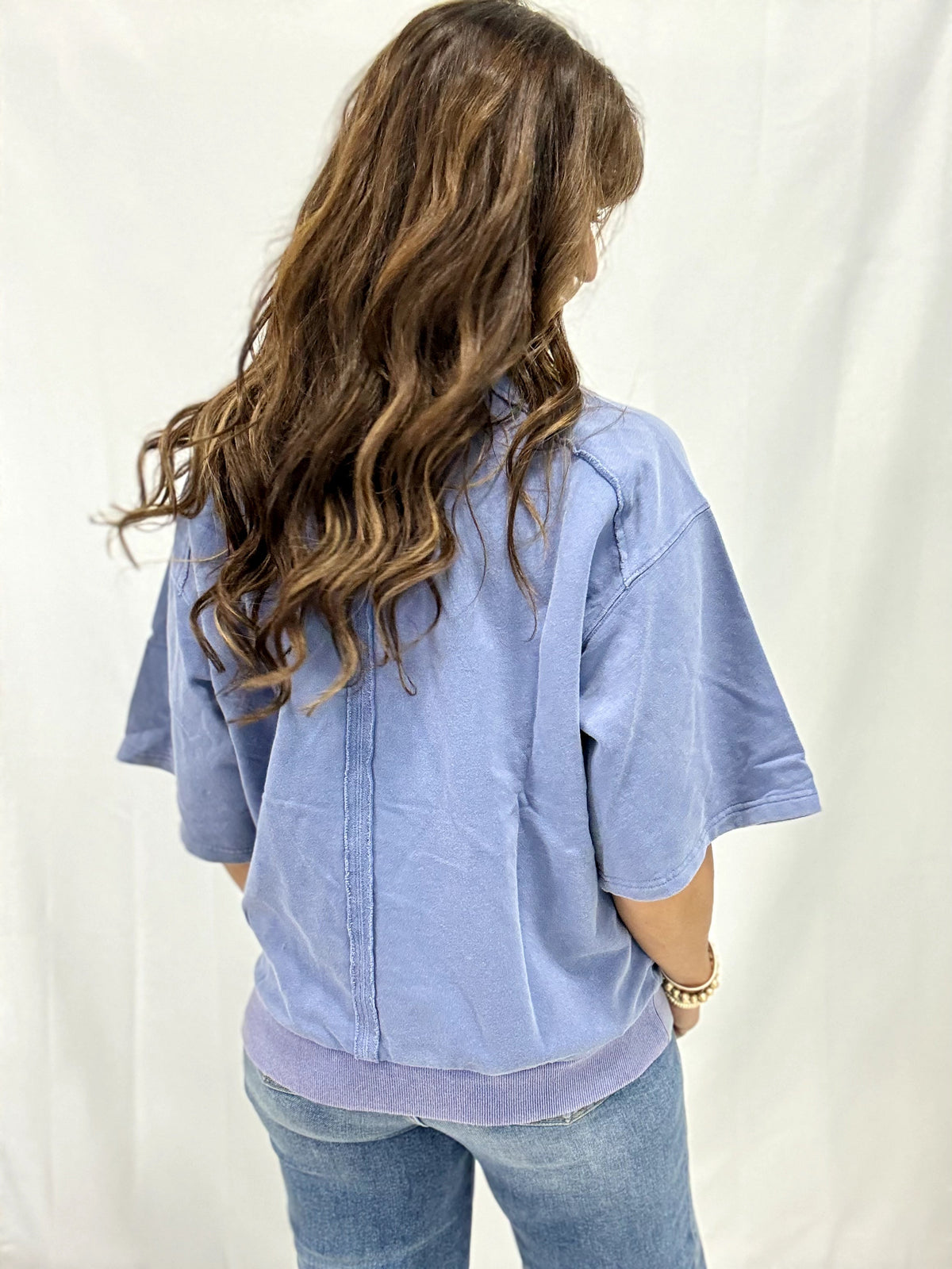 Stars & Snuggles Terry Knit Pullover In 4 Colors