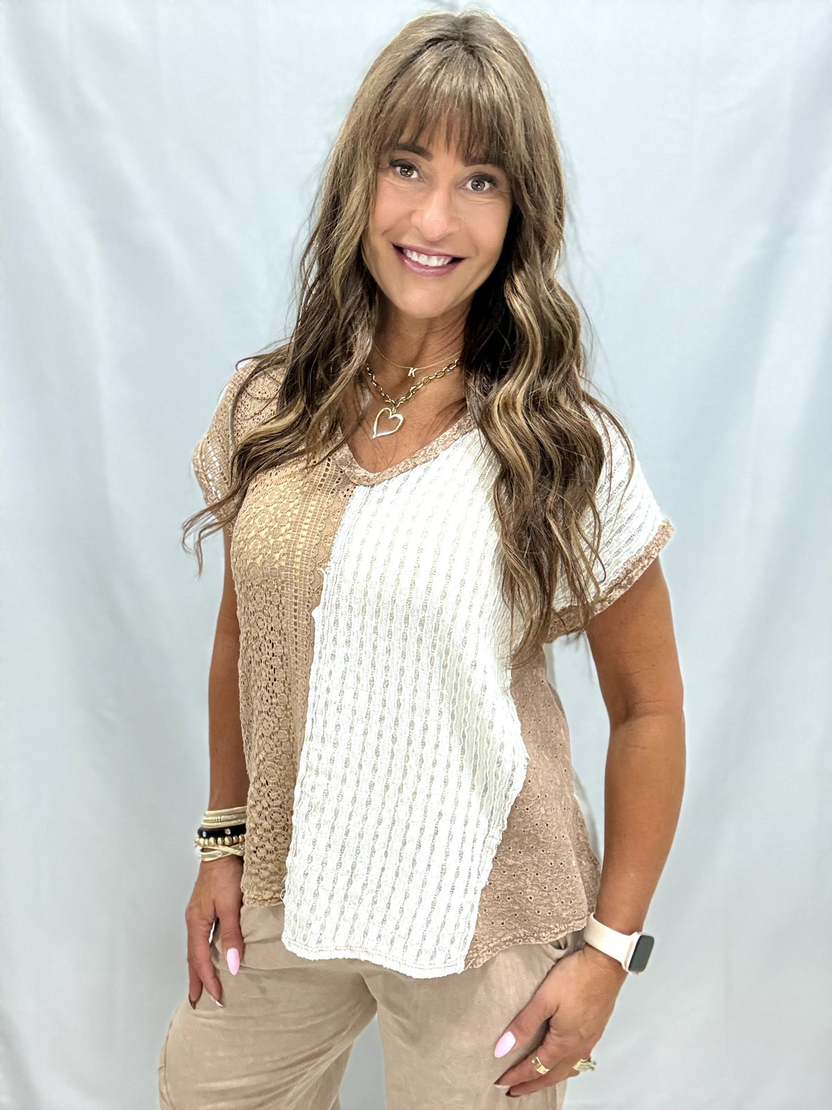 Gypsy Heart Mineral Washed Top In 3 Colors