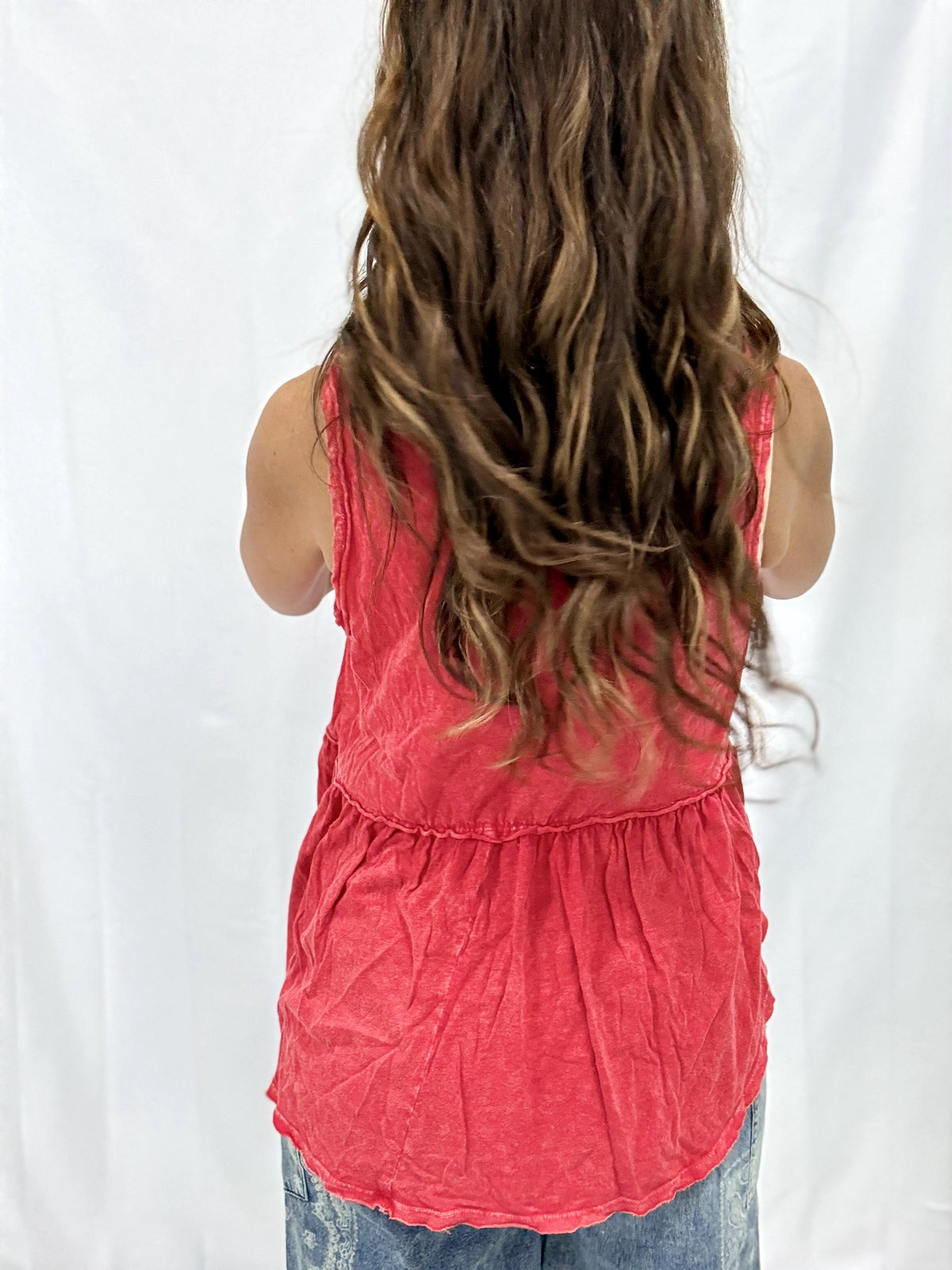 Easy Flow Mineral Washed Tank In 5 Colors