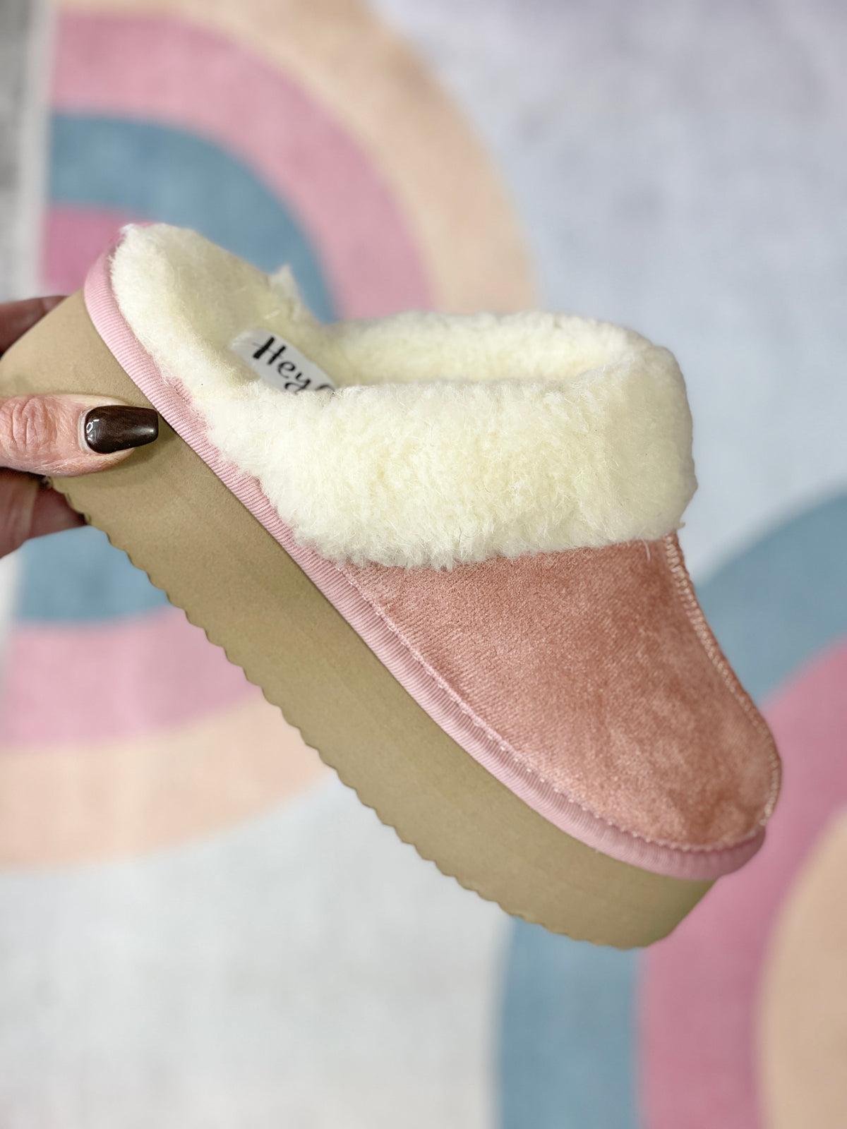 Corkys Cuddle Up Faux Suede Slipppers In 2 Colors *Final Sale*
