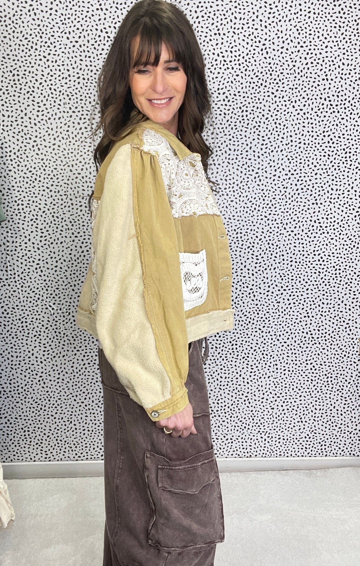 POL Faint Moonlight Crochet Detail Jacket In 3 Colors *Final Sale*