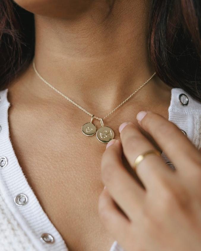 Engraved Heart Charm