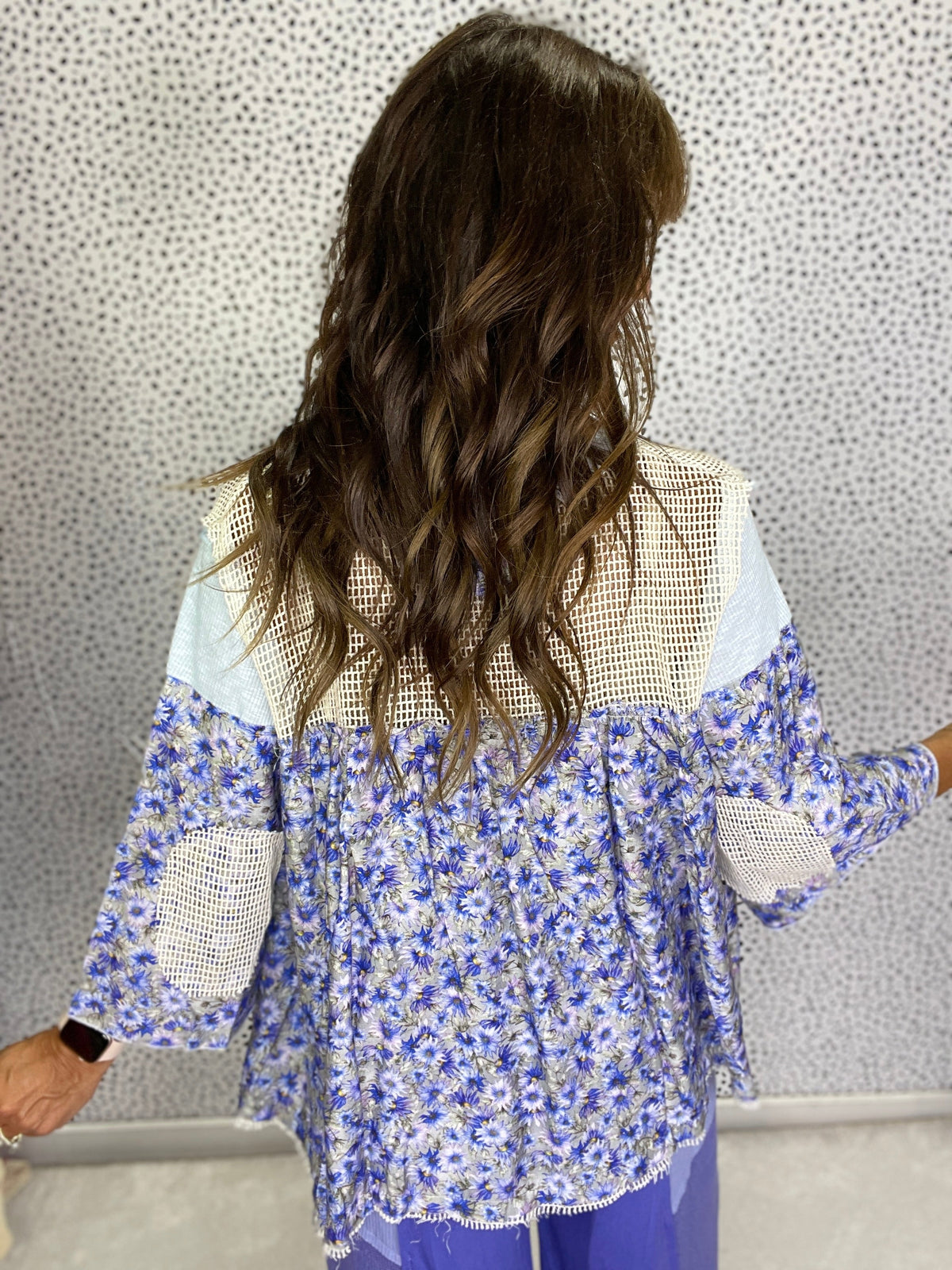 Pol Under My Spell Powder Blue Top *Final Sale*