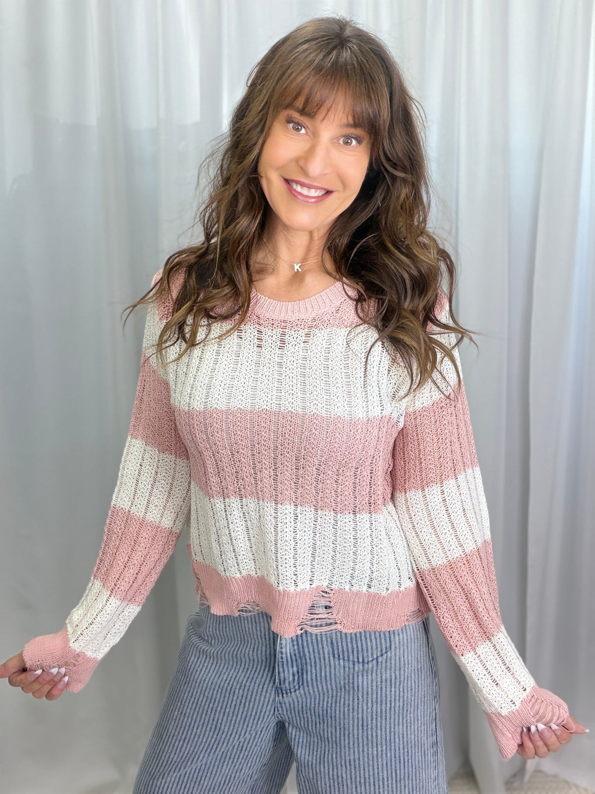 Pol Breeze Block Sweater in 3 Colors