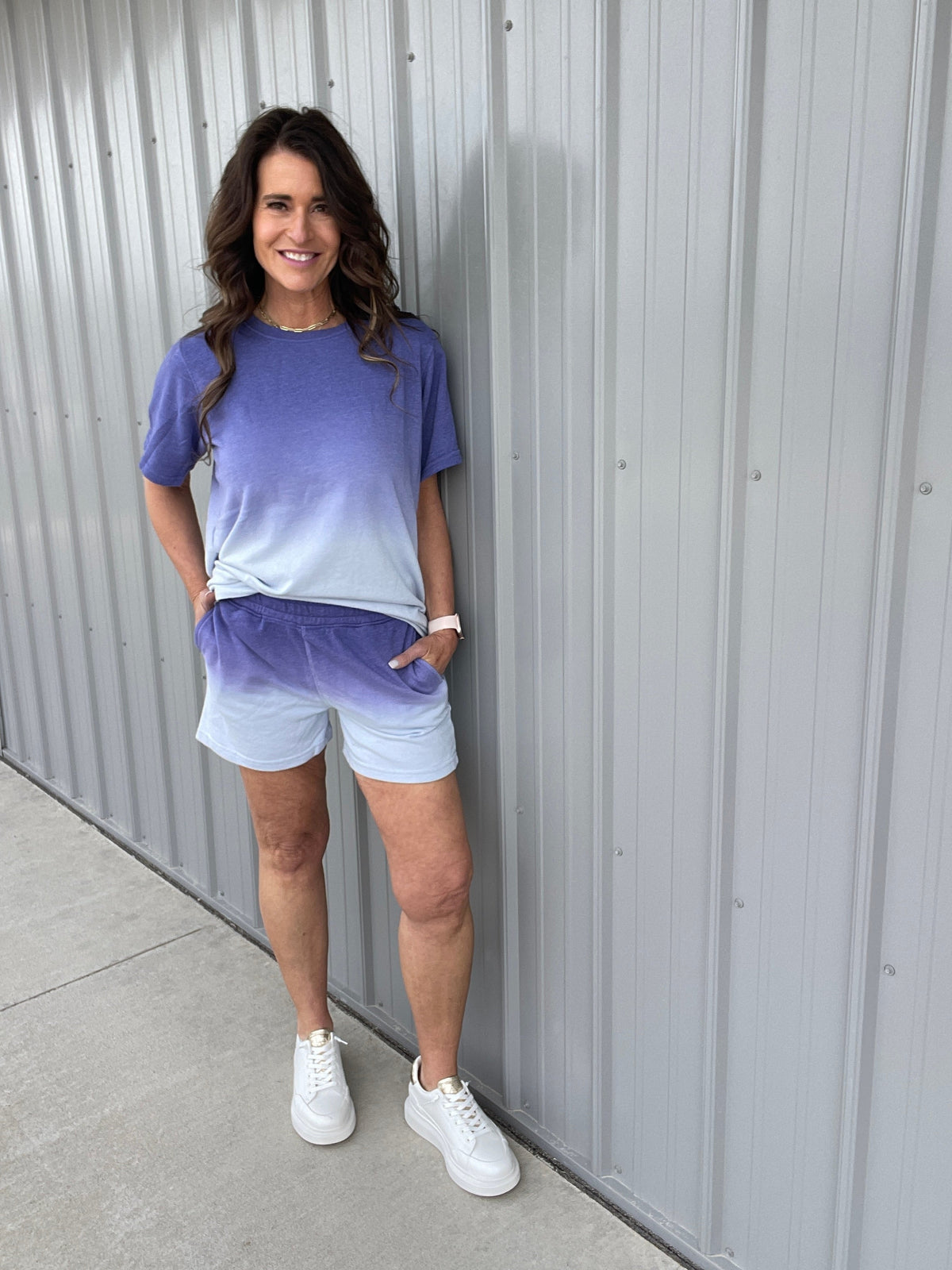 Summer Oasis Ombre Comfort Shorts In 2 Colors *Final Sale*