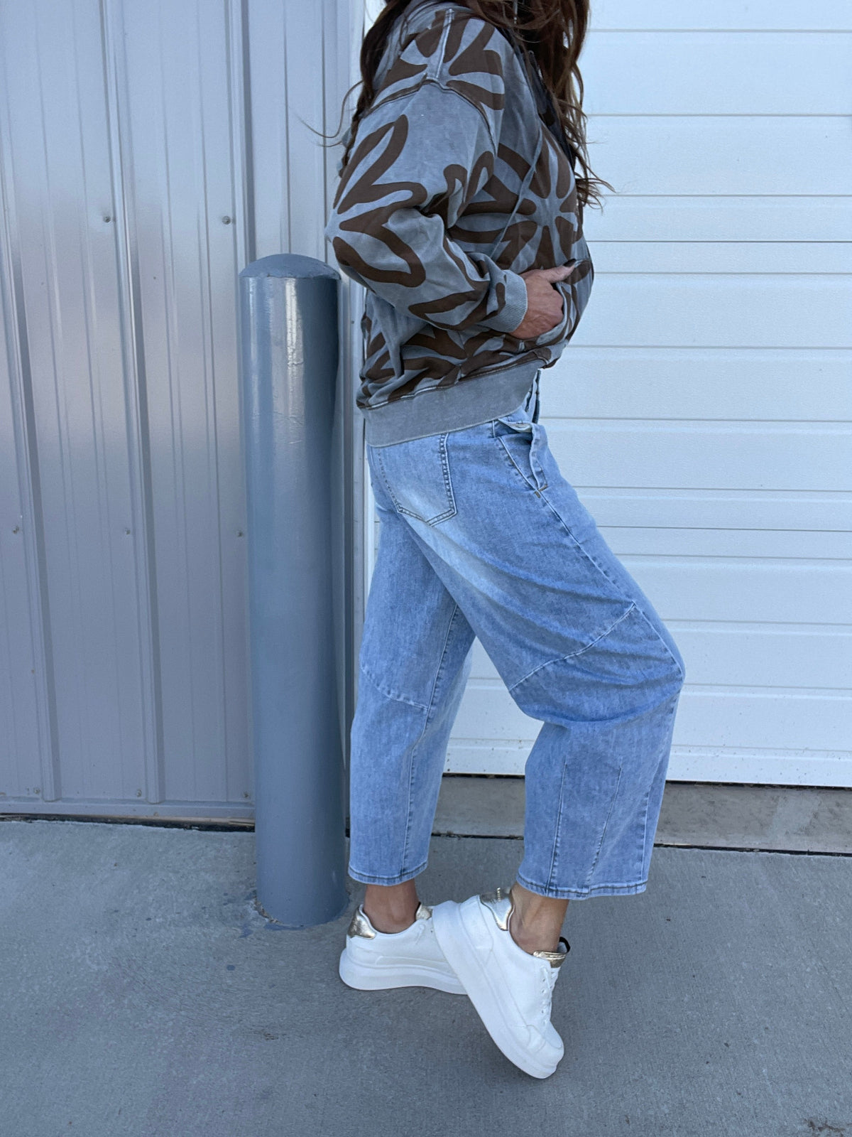 For The Cause Barrell Jeans  In 2 Colors