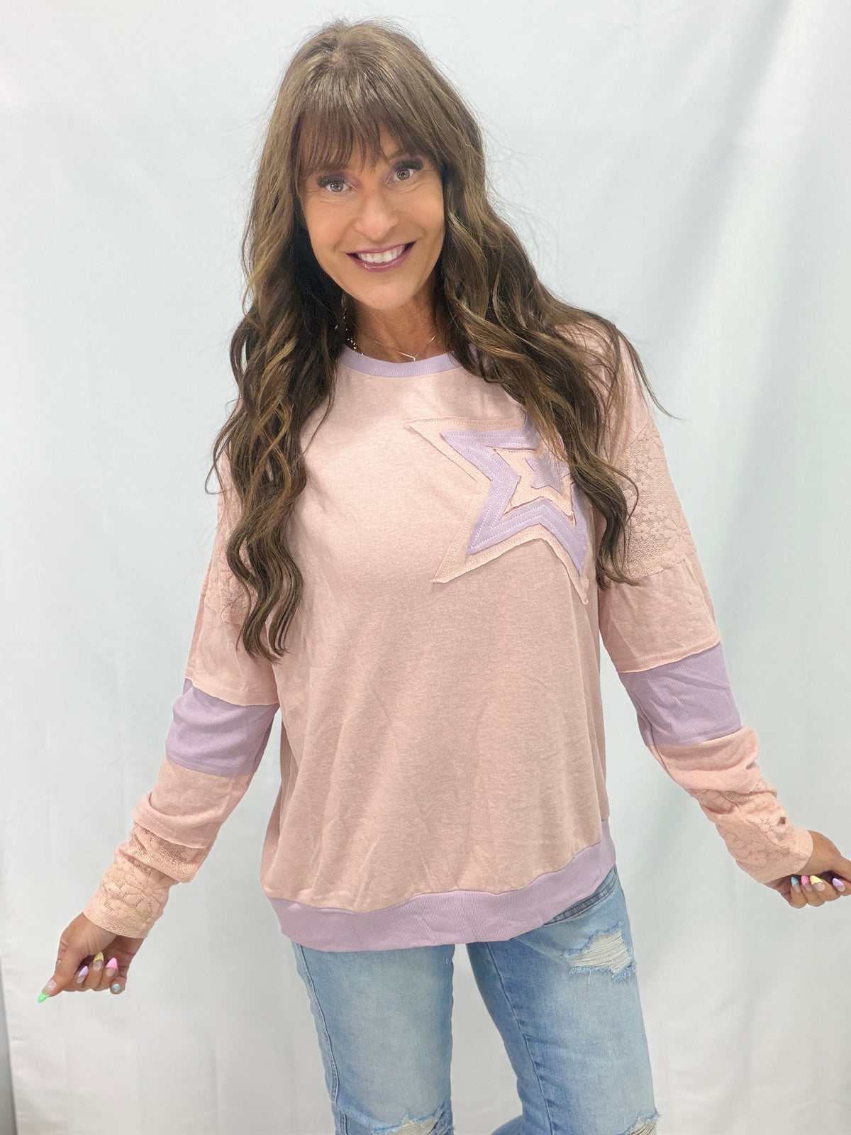 Star Power Mix Match Knit Pullover In 3 Colors