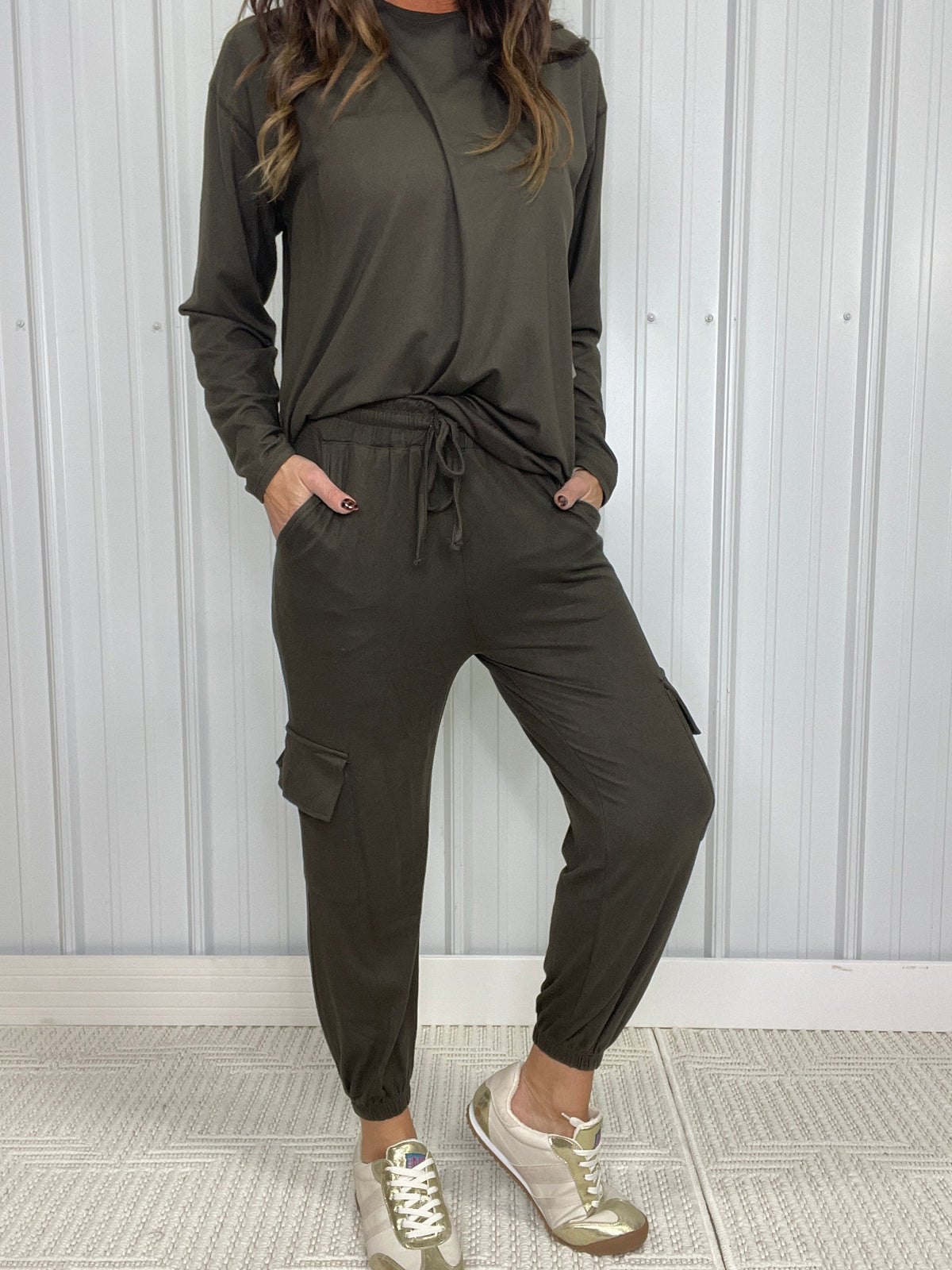 Cloud Soft Cargo Jogger in 2 Colors