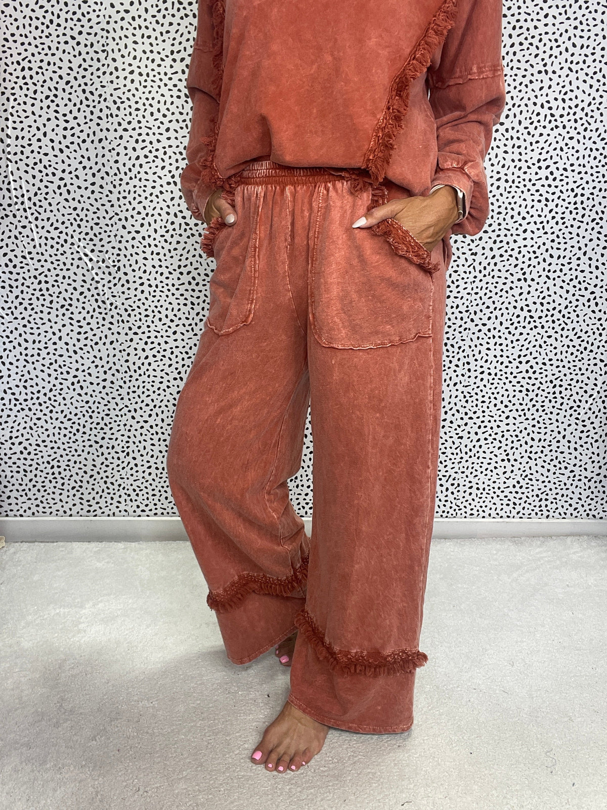 The Boho Bloom Lounge Pants In 4 Colors *Final Sale*