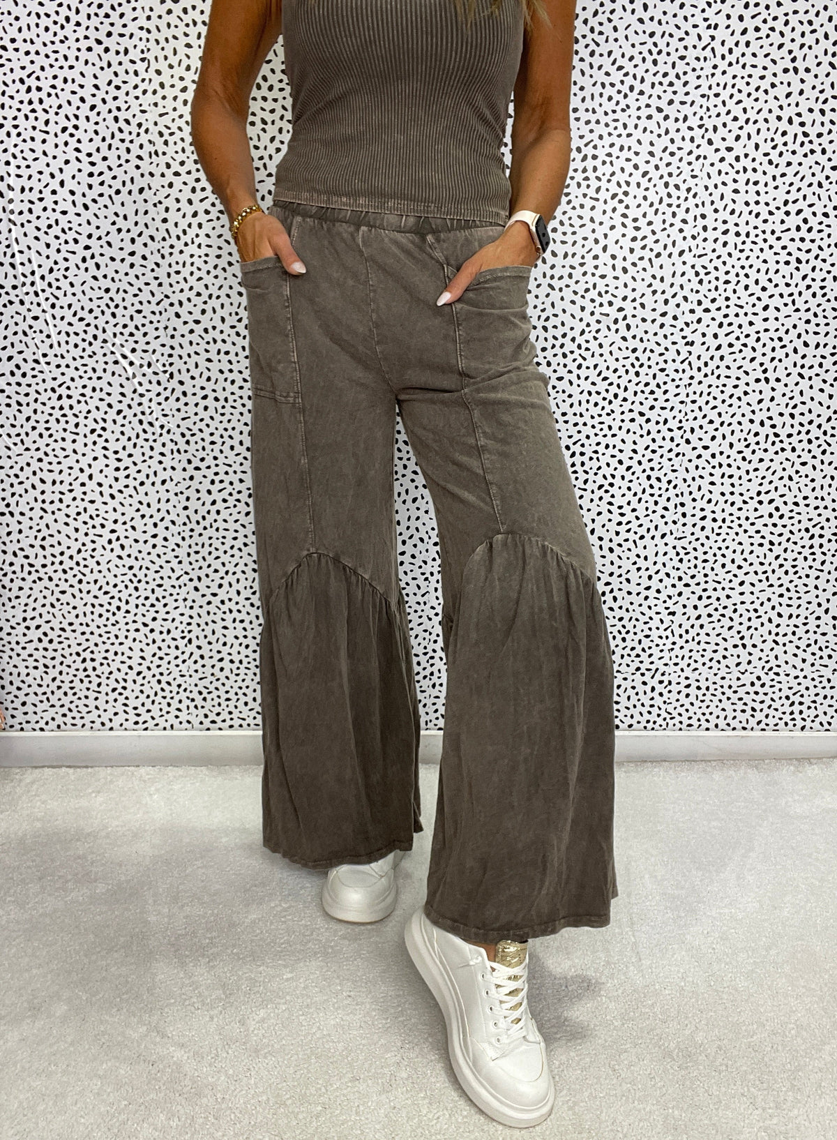 Looking To You Wide Flare Pants In 4 Colors
