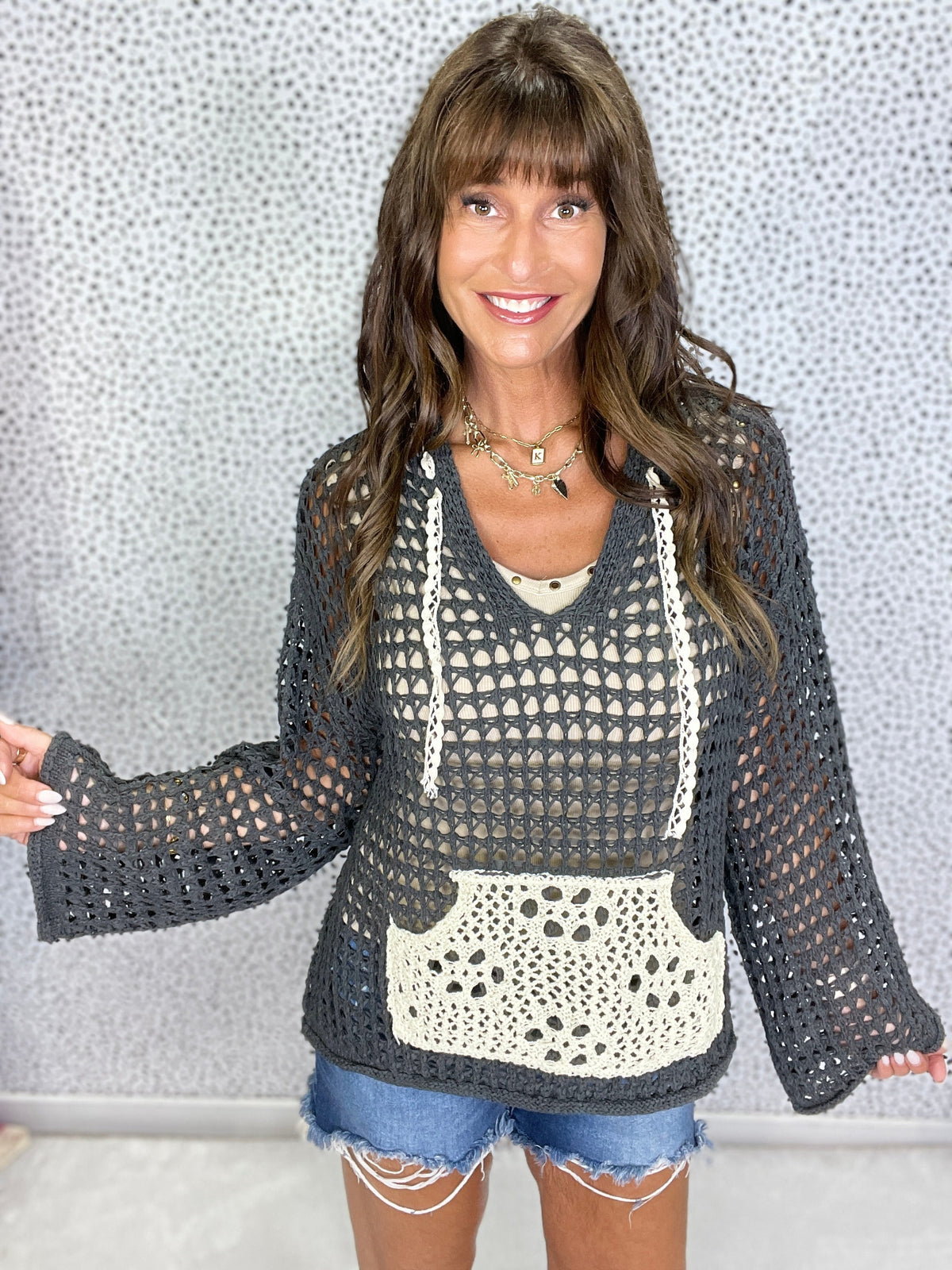 Pol Coastal Breeze Sweater in 2 Colors