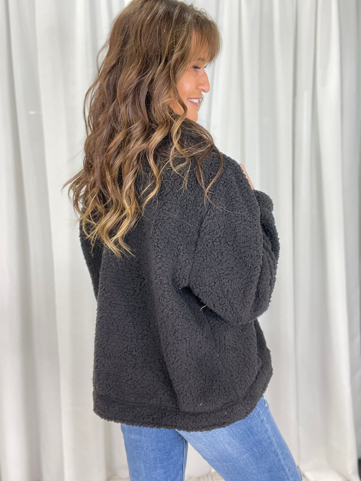 Cozy Sherpa Jacket in 2 Colors *Final Sale*