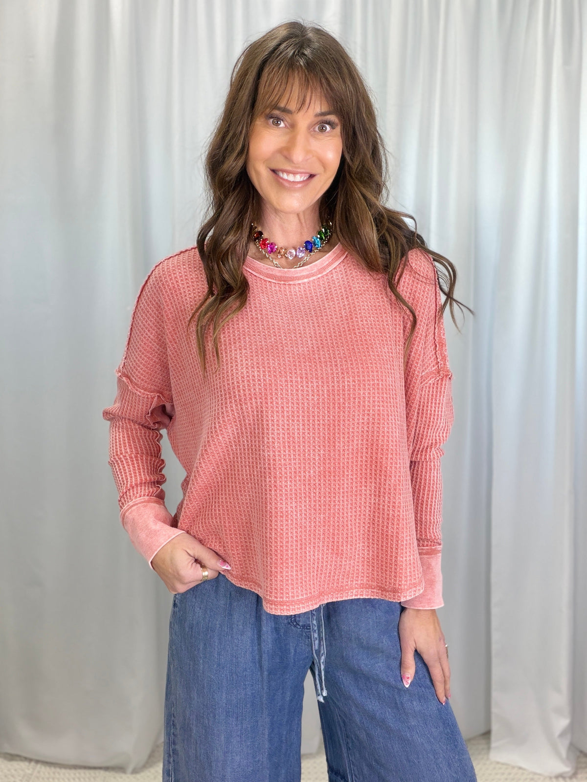 Rhythm And Reset Top In Ember