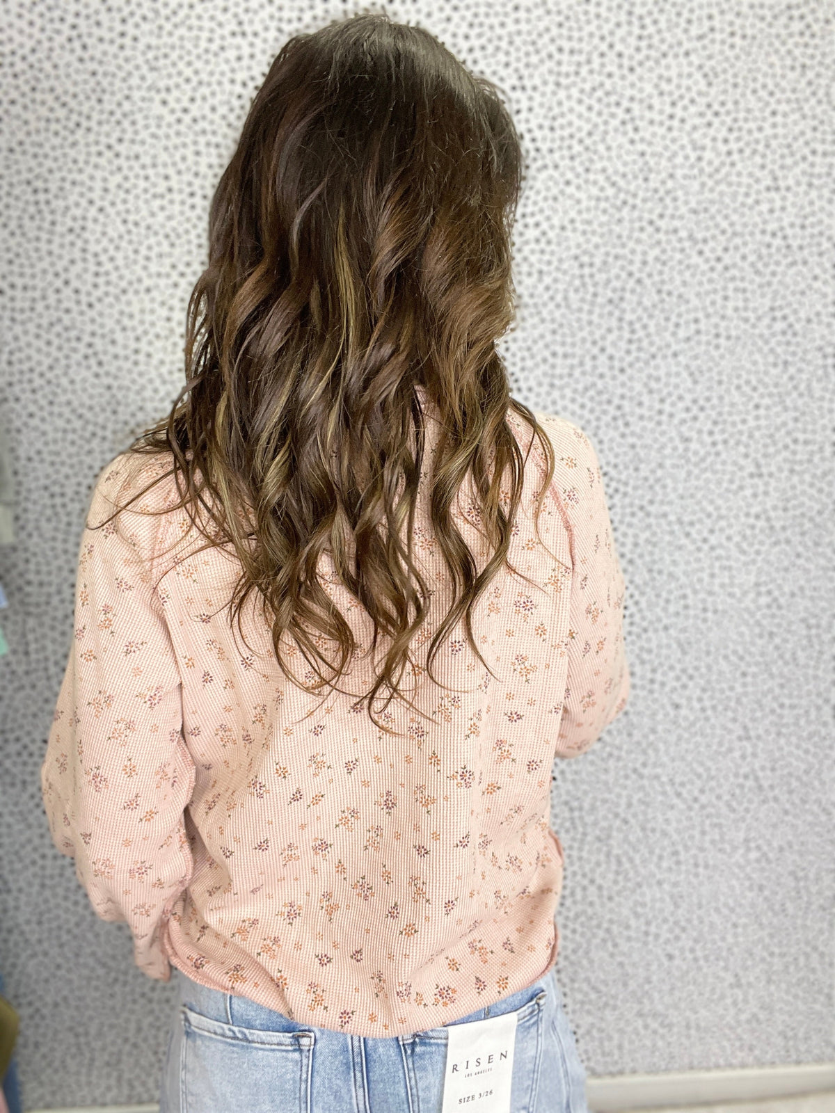 Days Are Getting Long Printed Thermal Long Sleeve Top In 3 Colors