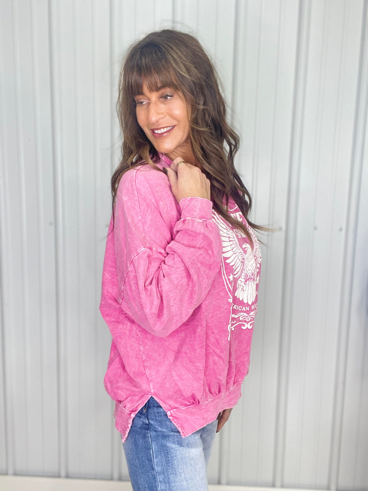 Free Spirit Mineral Wash Sweatshirt in 9 Colors *Final Sale*