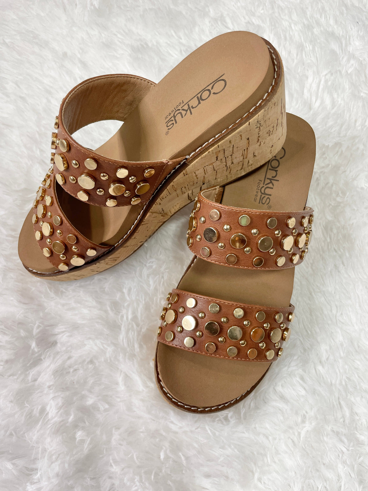 Corky's Bad Habit Bourbon Wedge Sandals *Final Sale*
