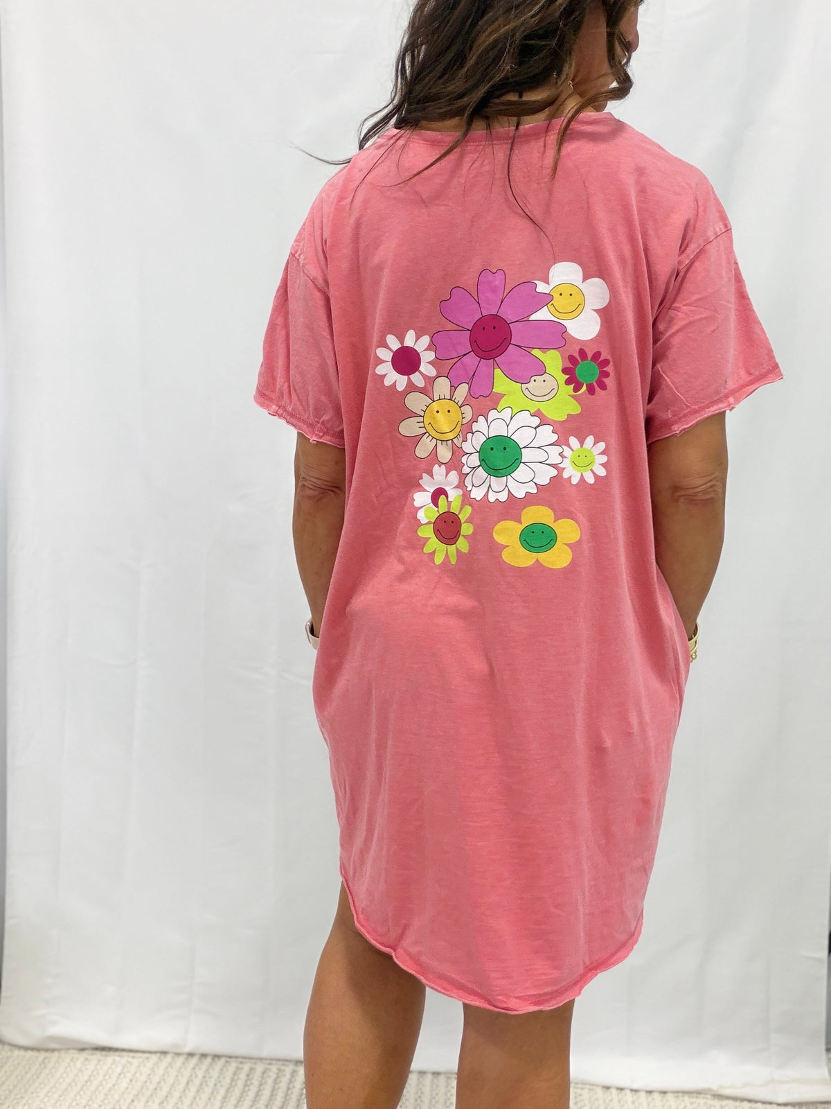 Just A Little Extra Floral Print Tunic Dress In 3 Colors