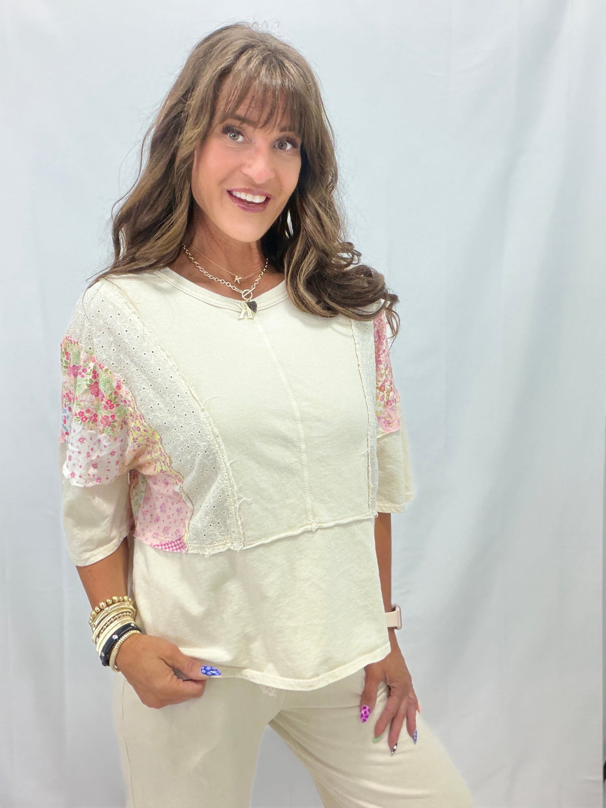 Wildest Dreams Mineral Washed Top In Natural