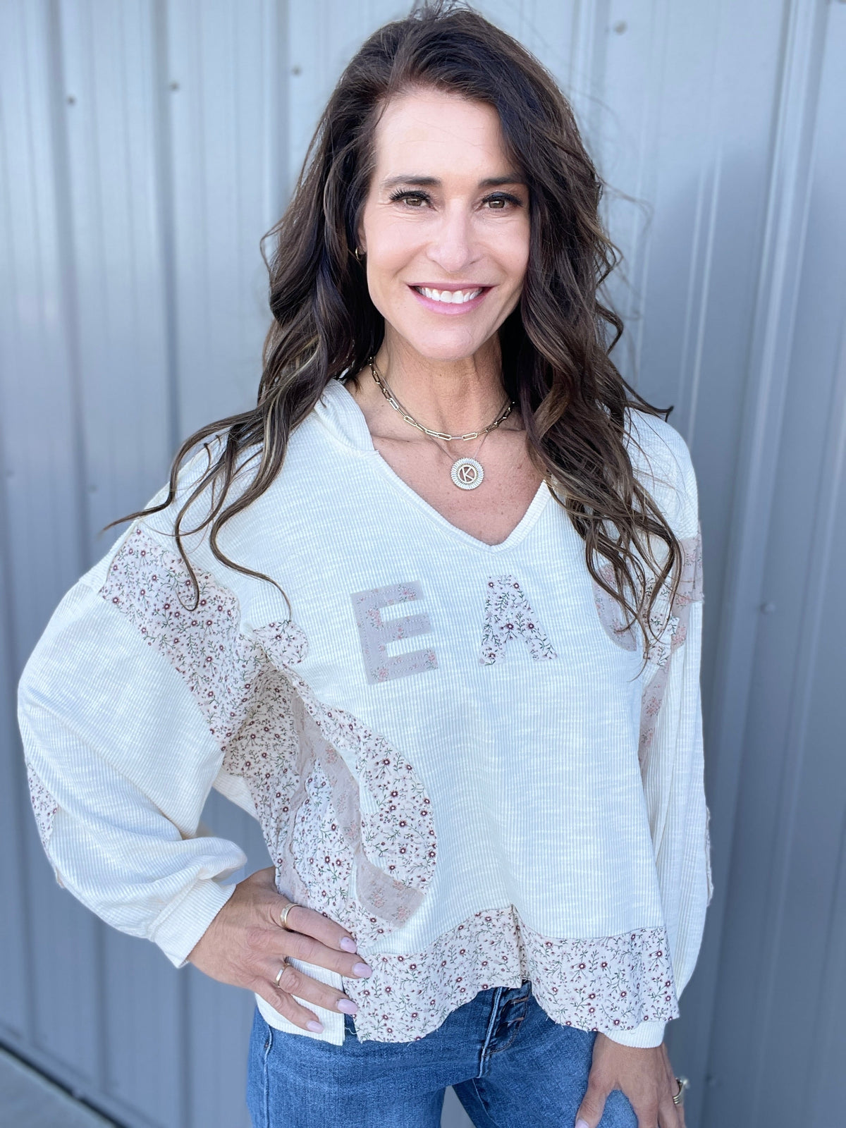 POL Peaceful Journey Long Sleeve Knit Hoodie Top In 3 Colors: Cream, Mocha, Pink *Final Sale*