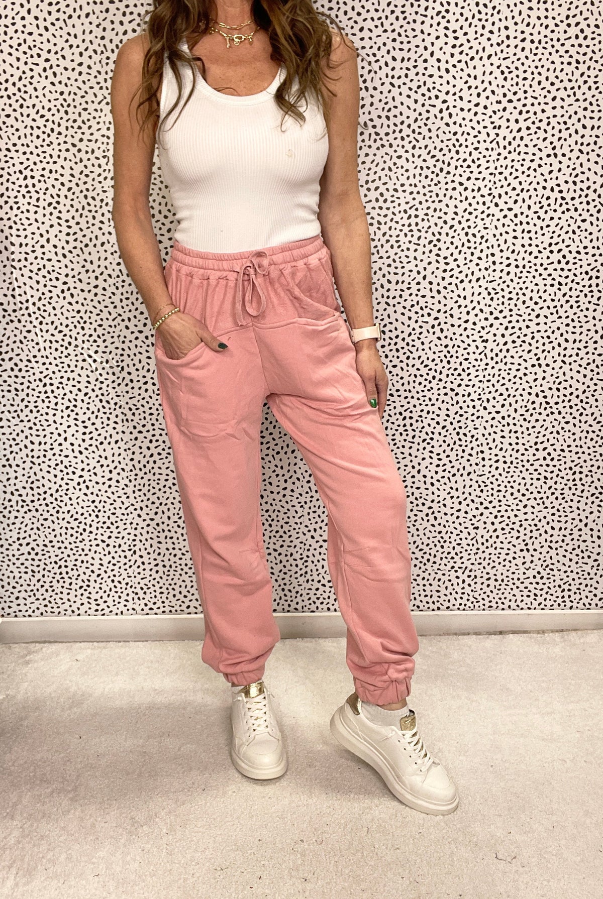 POL Walking The Line Relaxed Fit Joggers In 2 Colors *Final Sale*