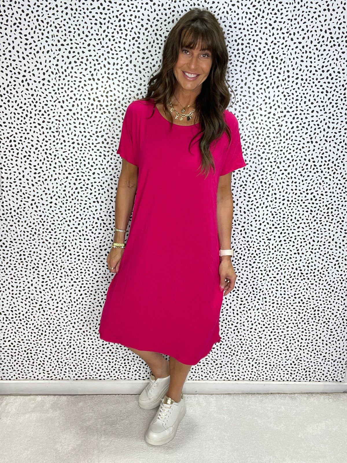 Backstreet Dancing Fushcia Dress *Final Sale*