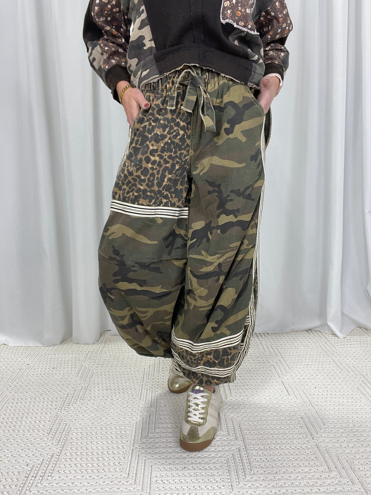 POL Looking Back Roomy Jogger Pants In 2 Colors