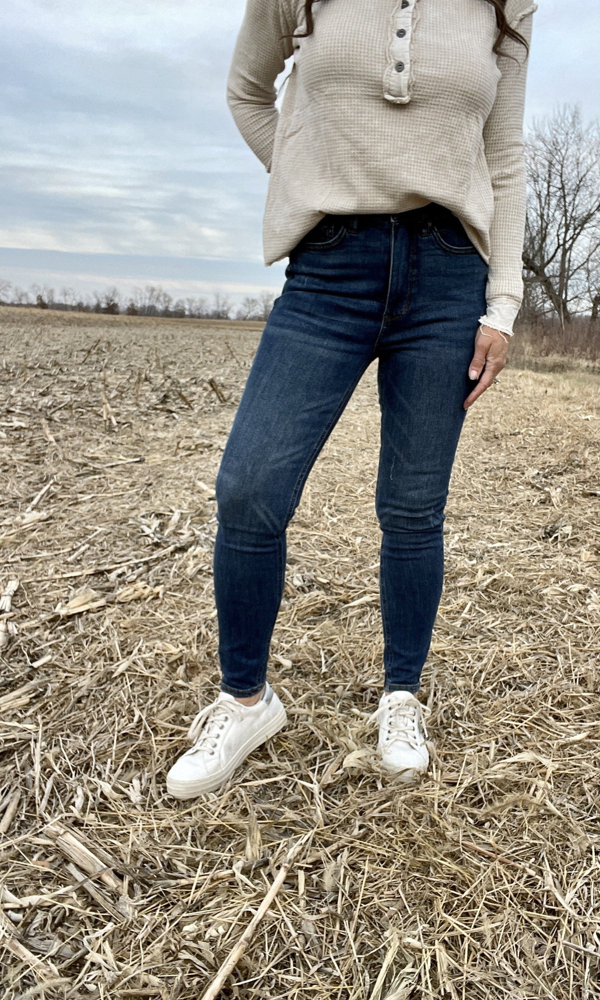 Judy Blue Sienna High Rise Non-Distressed Tummy Control Skinny Jean 692