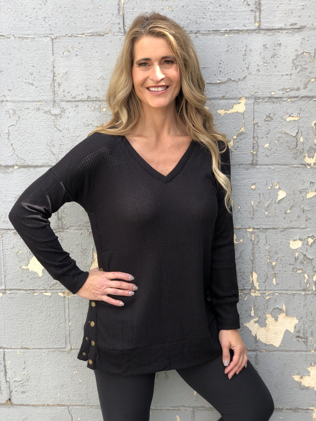 Snappy Side Top in 3 Colors *Final Sale*