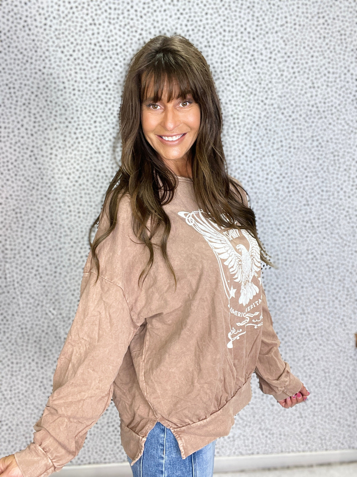 Free Spirit Mineral Wash Sweatshirt in 9 Colors *Final Sale*