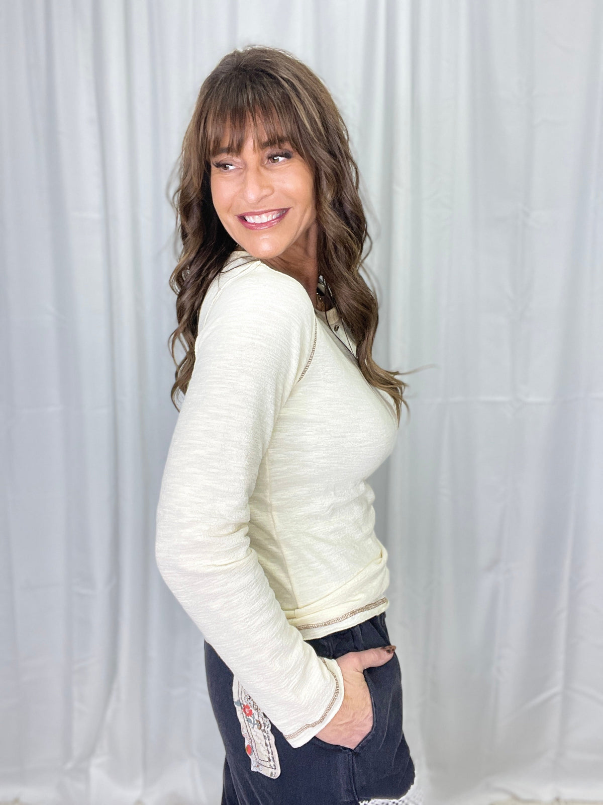 POL Daily Special Long Sleeve Top In 3 Colors