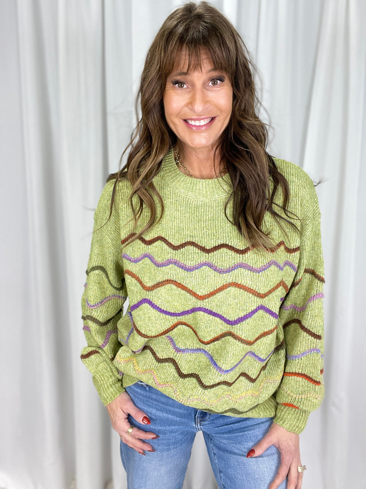 For The First Time Knitted Sweater In 2 Colors *Final Sale*