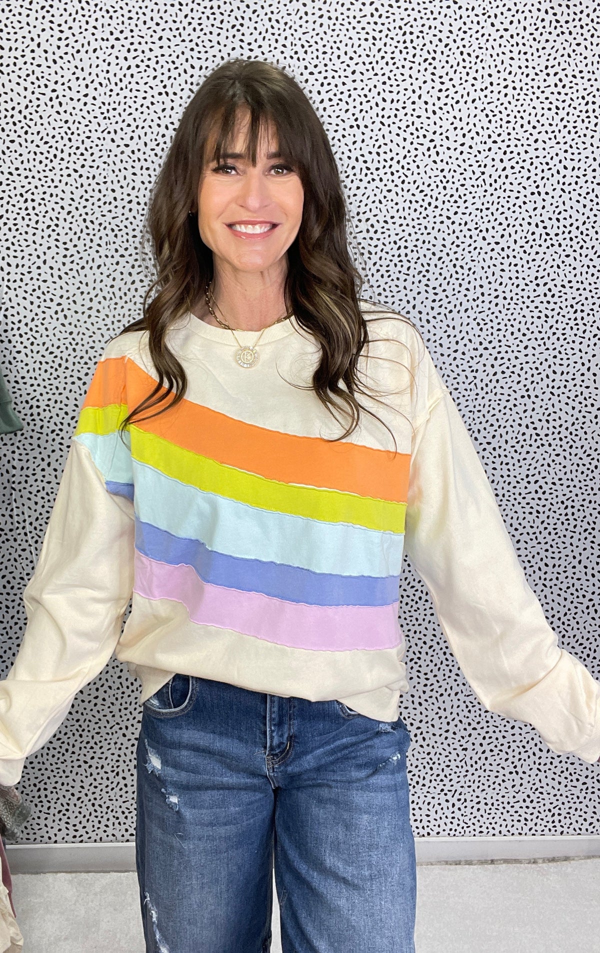 Color Me Happy Mineral Washed Pullover In 2 Colors *Final Sale*