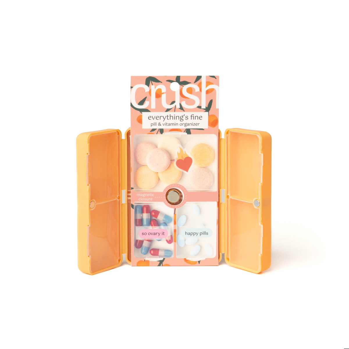 Always A Keeper Pill & Vitamin Case In 4 Colors
