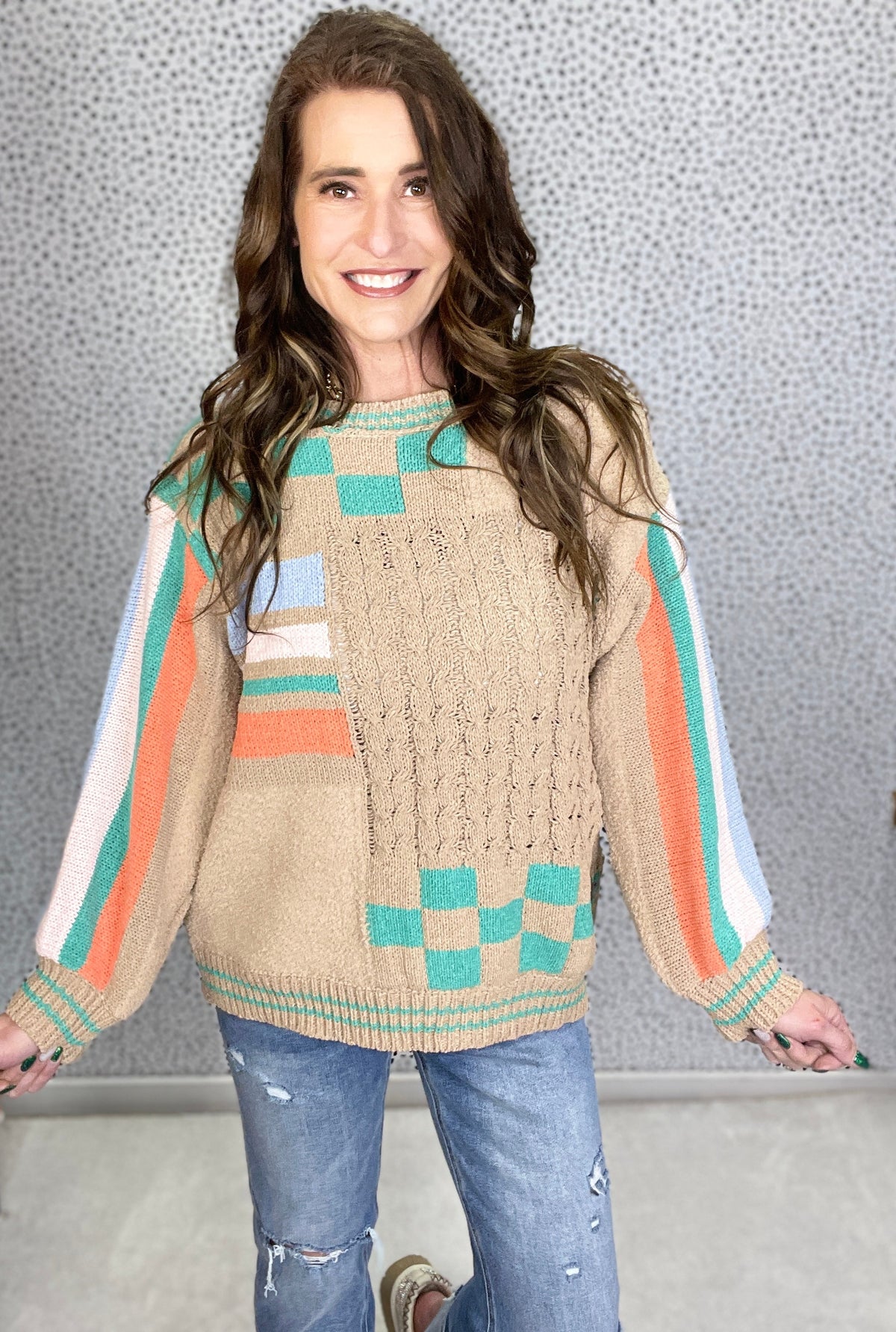 POL Heard About You Long Sleeve Sweater Top *Final Sale*