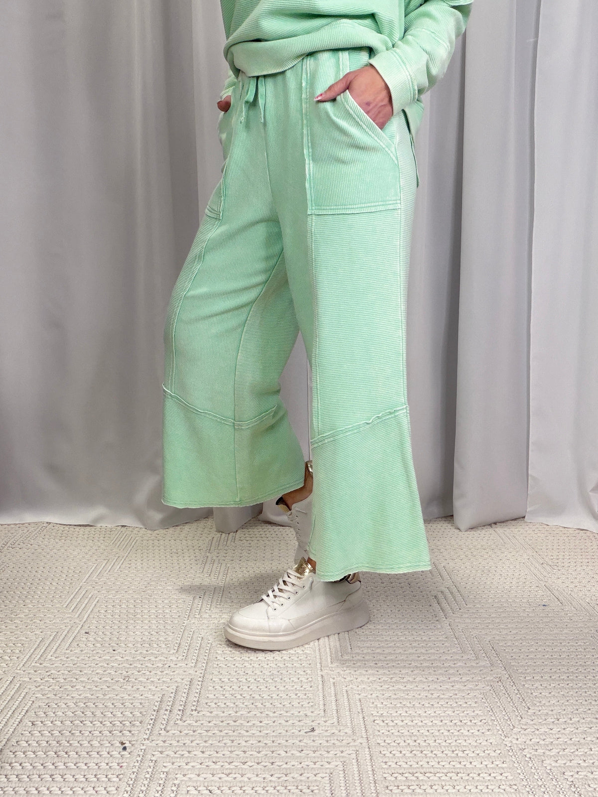 Coastal Comfort Wide Leg Pants In 5 Colors