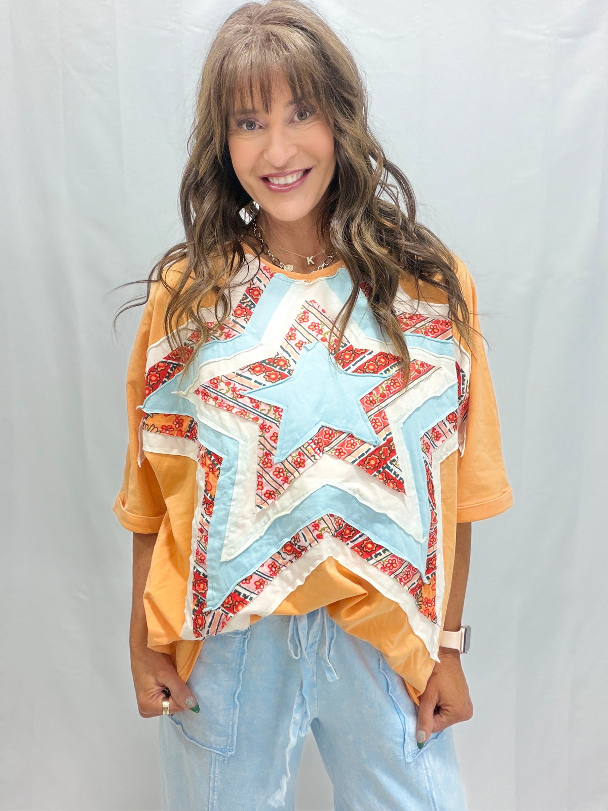 Starstruck Mineral Washed Top In 2 Colors