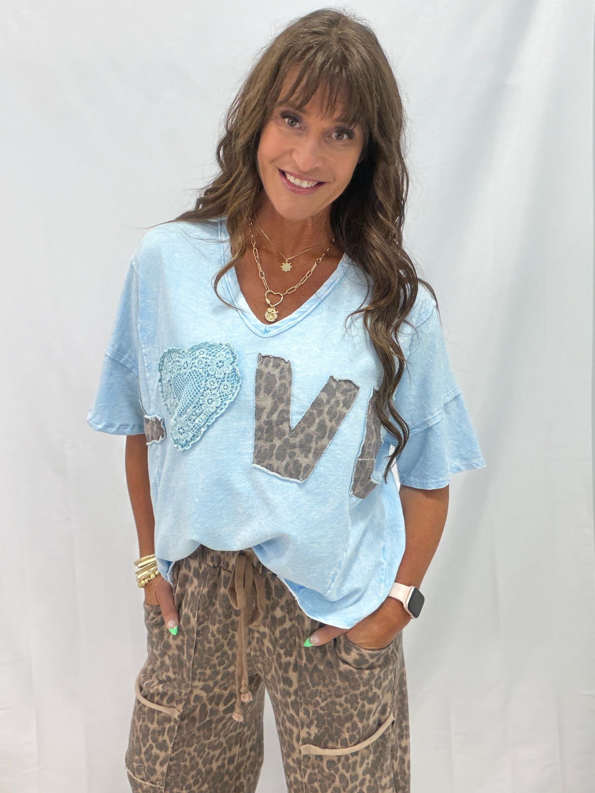 Look For Love Mineral Washed Top In 4 Colors
