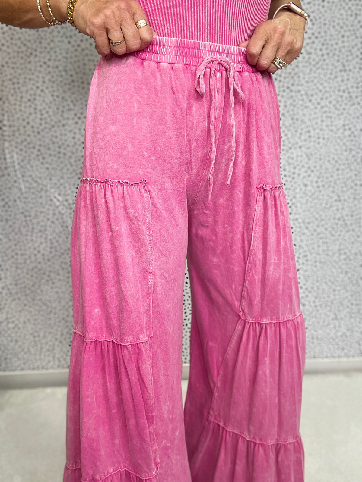 Just Go With It Wide Leg Pants In 2 Colors *Final Sale*