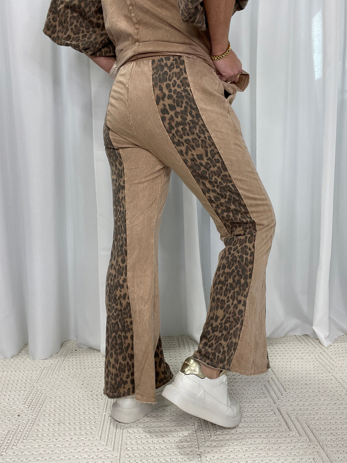 Highly Anticipated Cheetah Print Flare Pants In 3 Colors