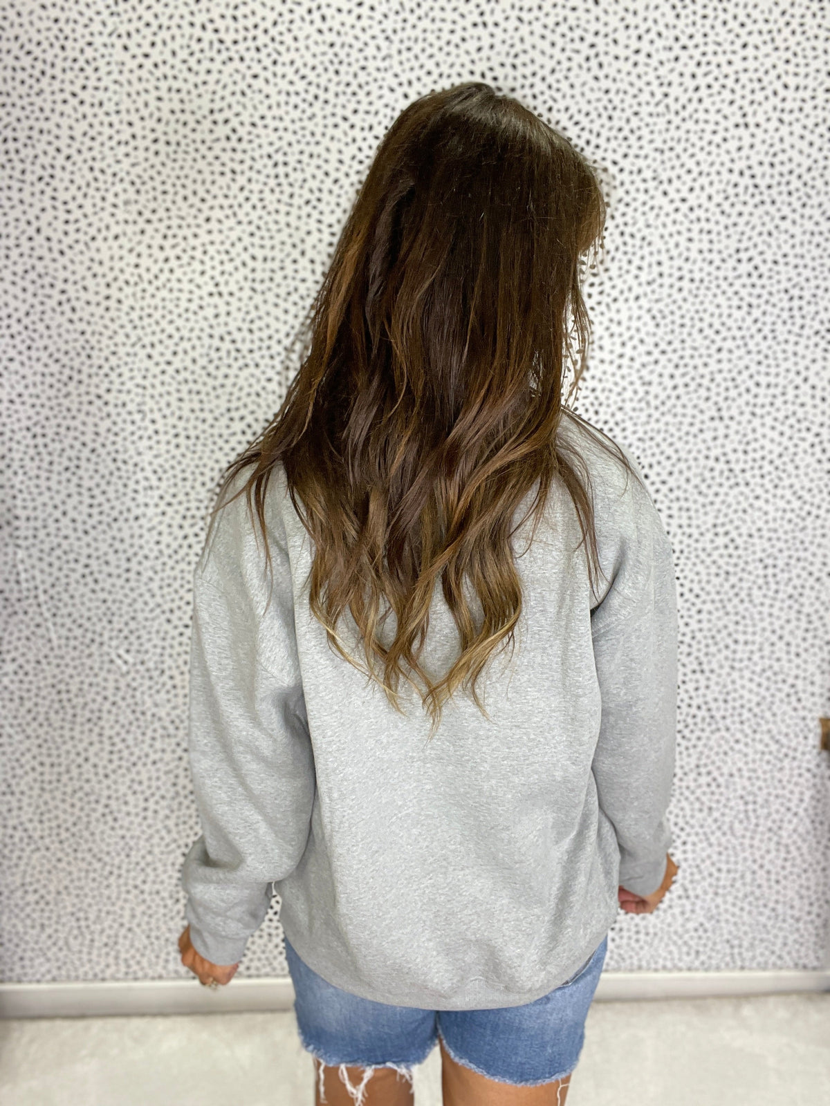 Bold IOWA Crewneck In Grey
