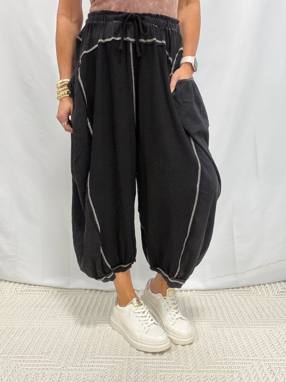 POL Soft Glow Jogger Pants In Black