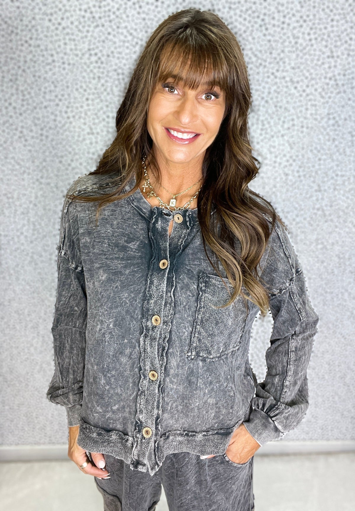 Close Connections Button Down Cardigan In 4 Colors *Final Sale*