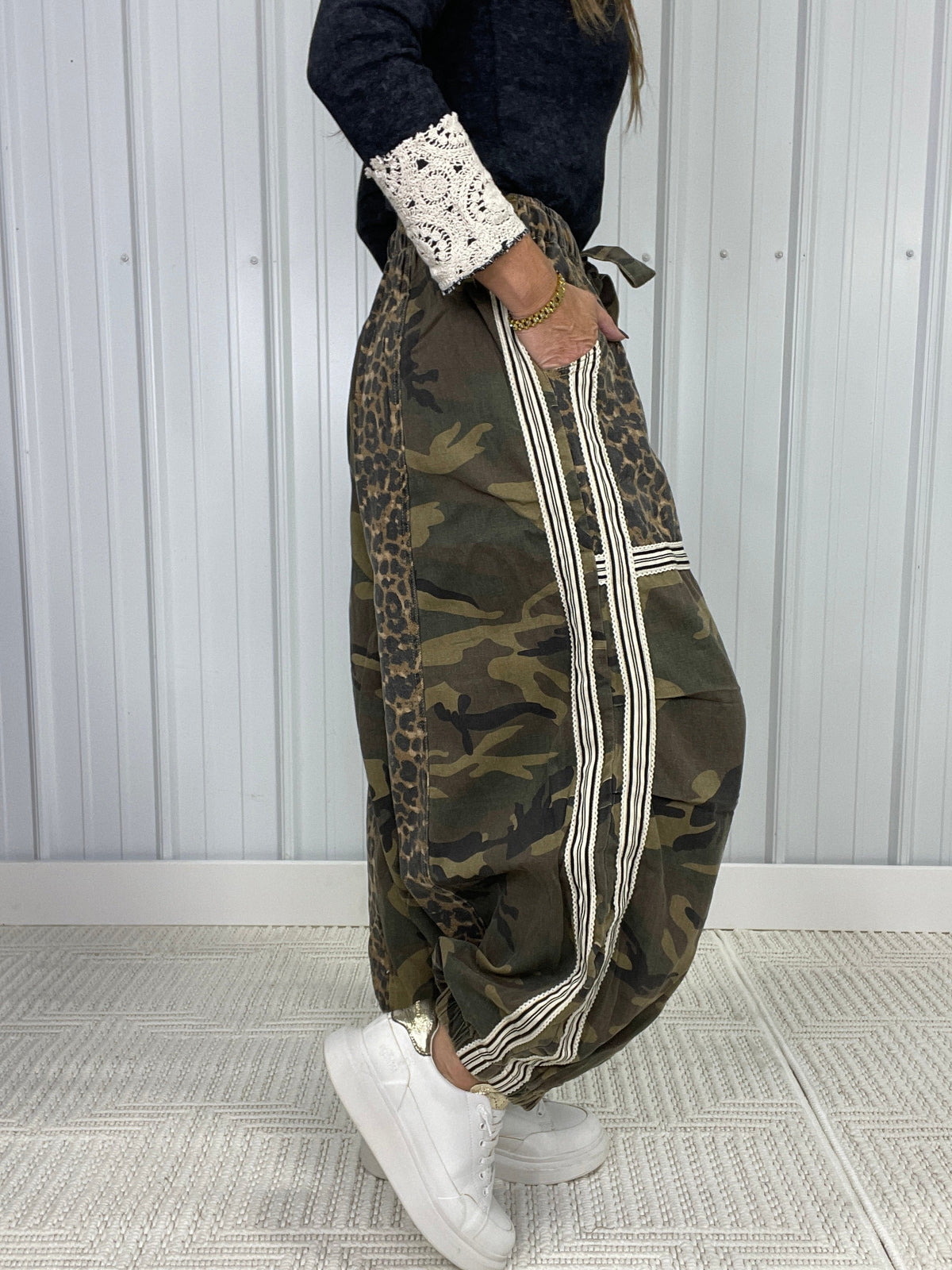 POL Looking Back Roomy Jogger Pants In 2 Colors