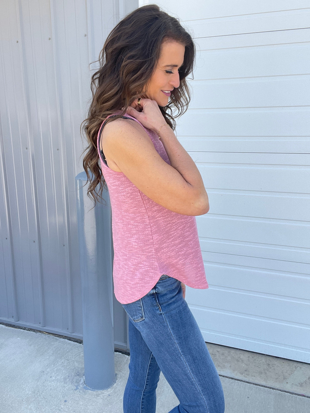 Burnout Lightweight Sweater Knit Tank Top in 6 Colors *Final Sale*