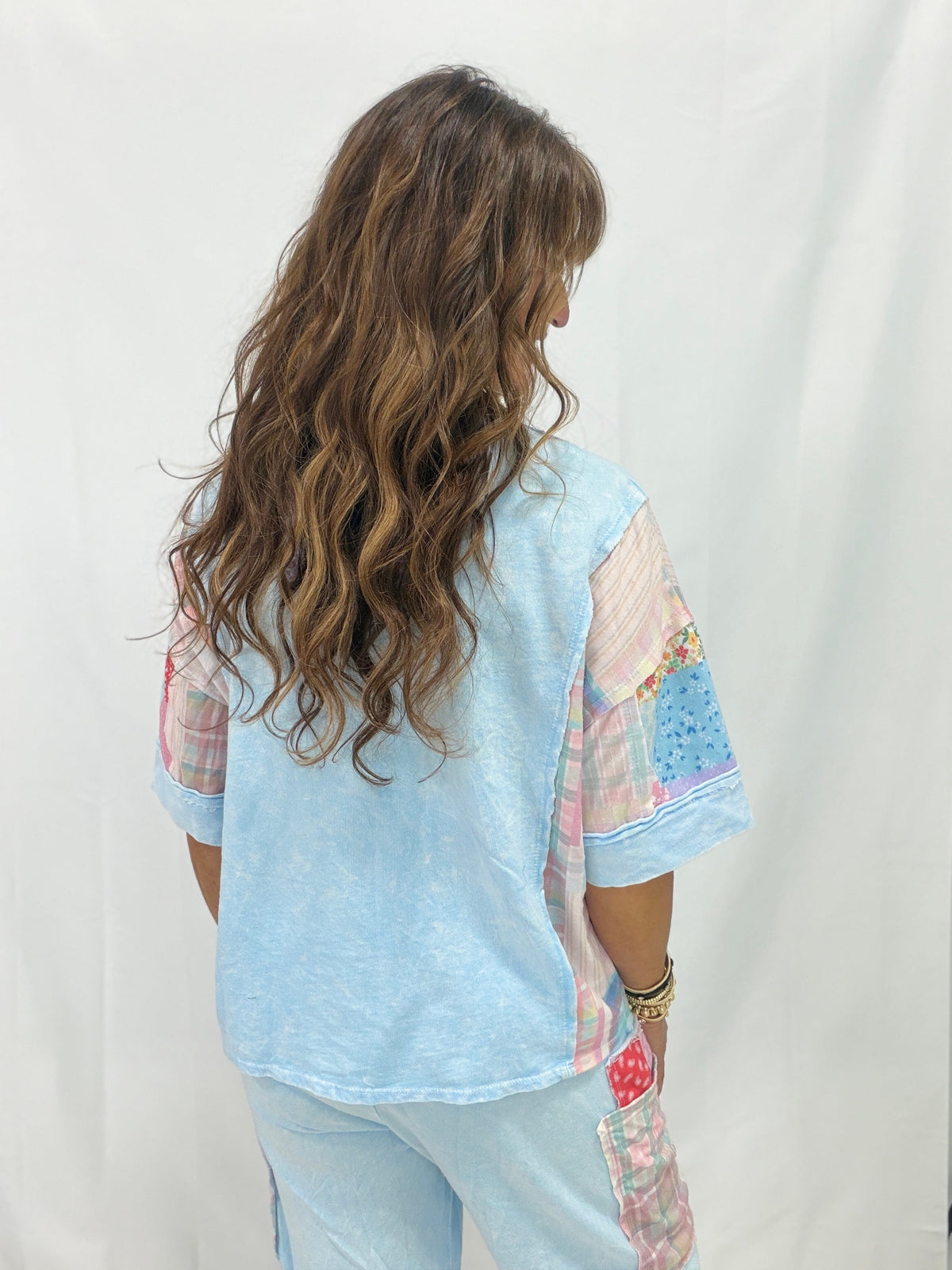 Soft Blooms Half Sleeve Top In 4 Colors