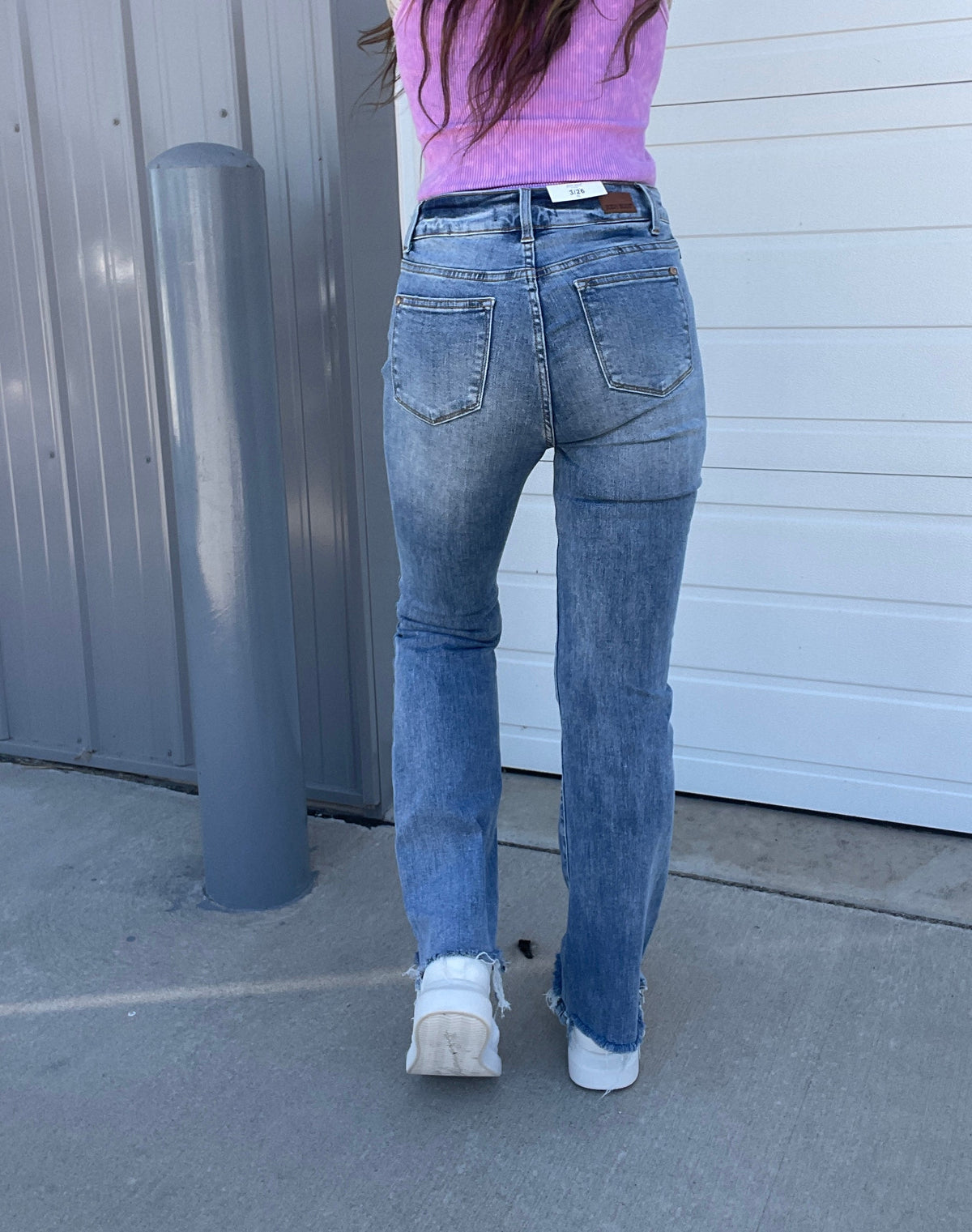 Judy Blue Vinchi High Waist Double Button Barely Bootcut Jeans 140 *Final Sale*