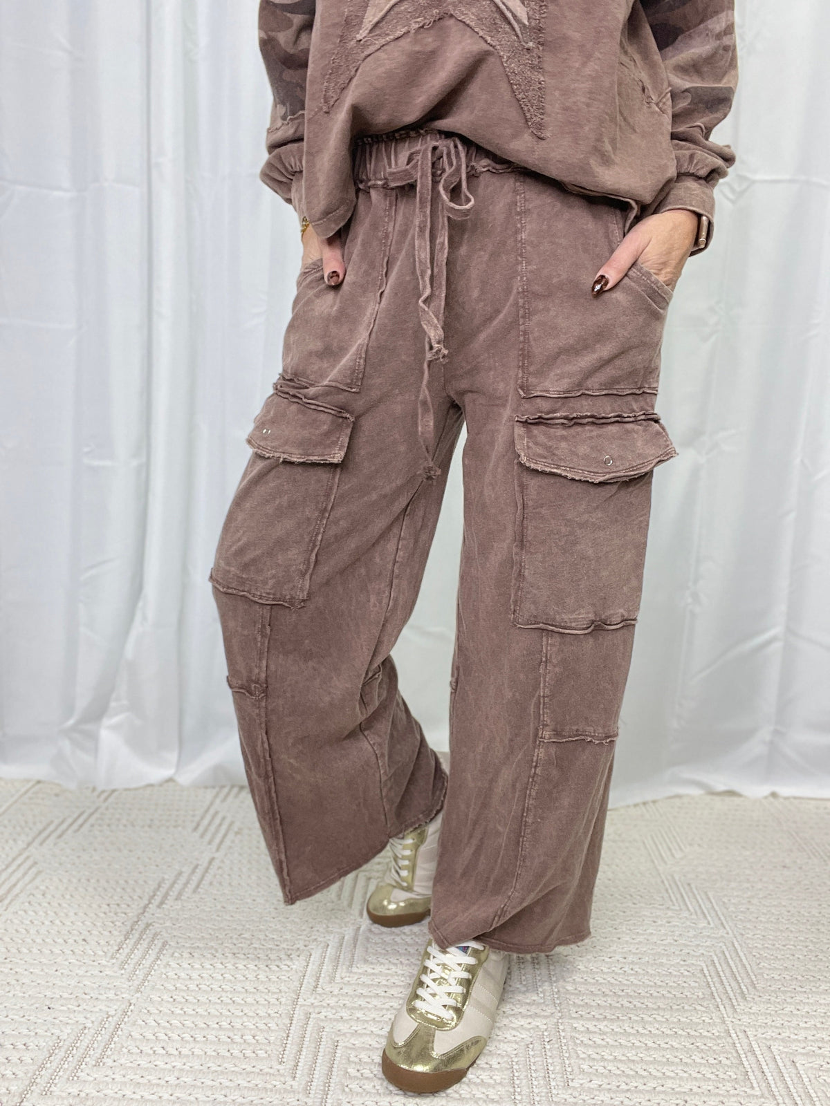 Drift Cargo Terry Pants in 9 colors
