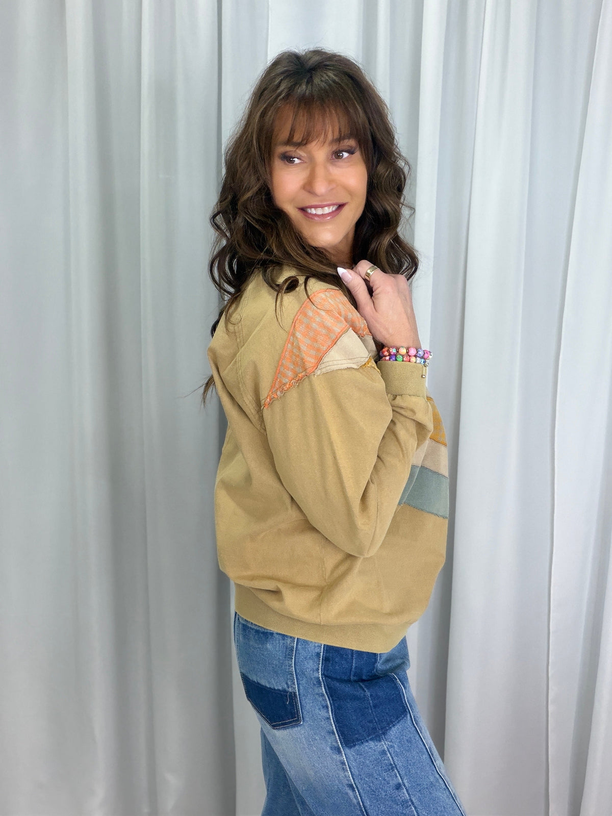 All These Moments Color Mix Top *Final Sale*