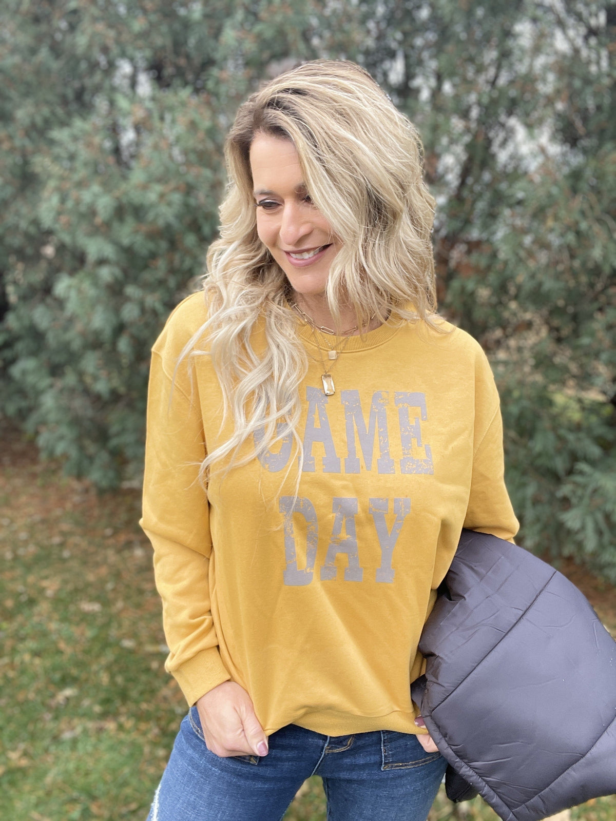 Golden Game Day Crewneck *Final Sale*