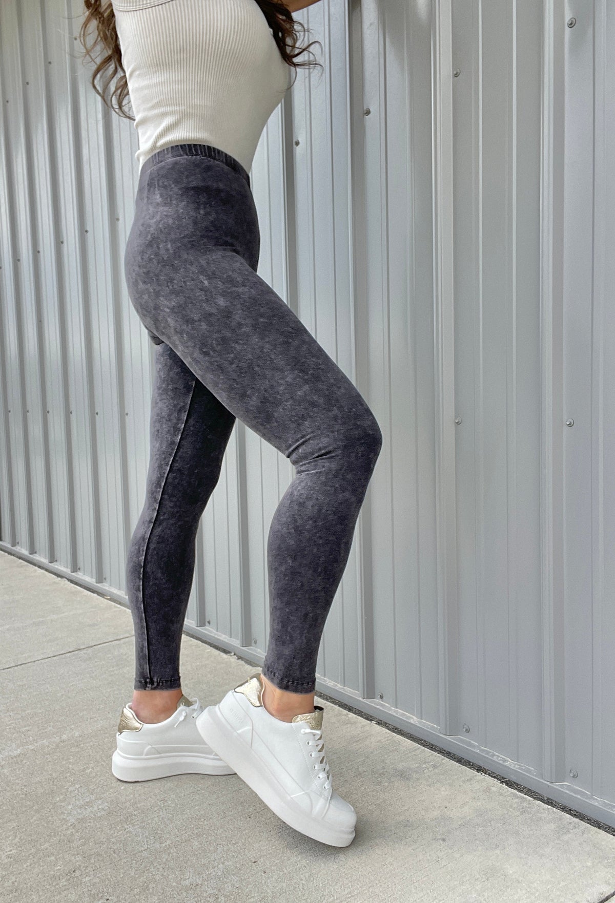 Mineral Wash Everyday Love Leggings *Final Sale*